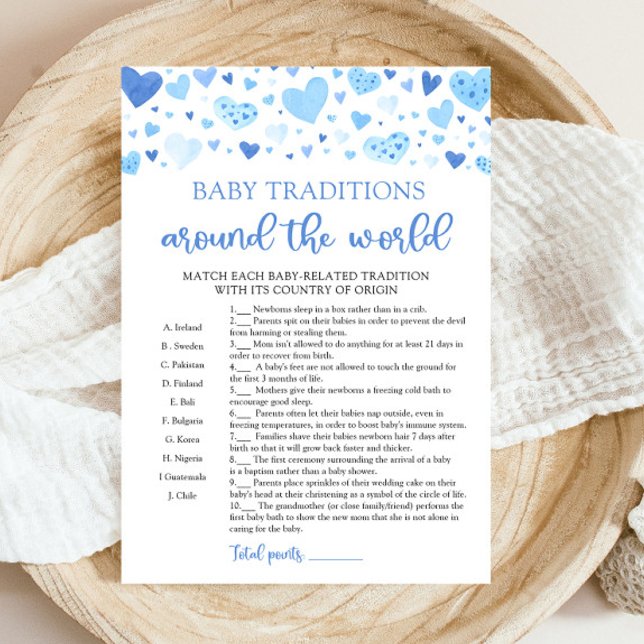 Valentine Baby Traditionen rund um das Weltspiel Einladung (Von Creator hochgeladen)