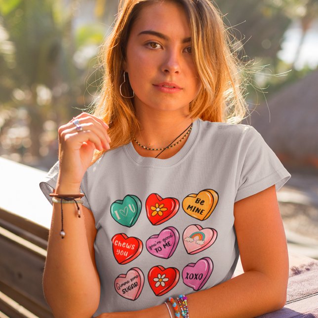 Valentine Be Mine Gimme etwas Zucker Liebe T-Shirt (Von Creator hochgeladen)