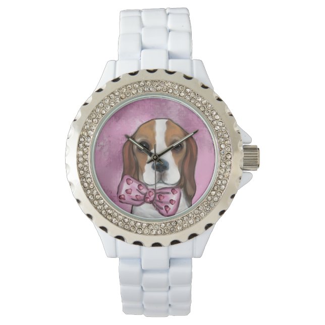 VALENTINE BEAGLE ARMBANDUHR (Vorderseite)