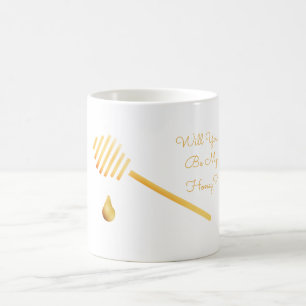 Valentine Bee and Honey Tasse