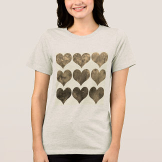 Valentine Bella+Leinwand Frauen Tri-Blend Shirt