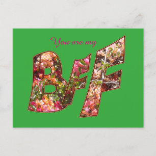 Valentine BESTE FREUNDIN Freundschaft Postkarte