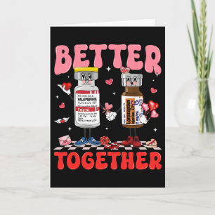 Valentine Better Together Krankenschwester Rosa Sc Karte
