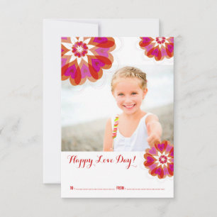 Valentine Blume Liebe Klassenzimmer Valentinstag Einladung