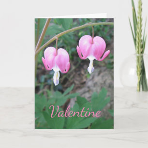 Valentine Blutung Herzkarte Feiertagskarte