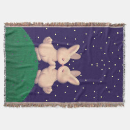 Valentine Bunnies Decke