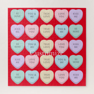 Valentine Candy Hearts Thunder_Cove Puzzle