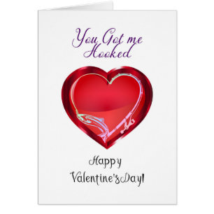 Valentine Card Fangthema Sie Got