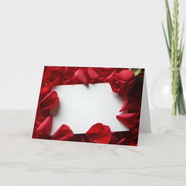 Valentine Card Feiertagskarte (Vorderseite)