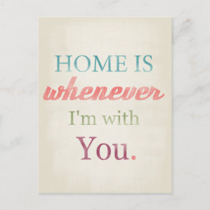 Valentine Card, Love Quote, Retro Feiertagspostkarte