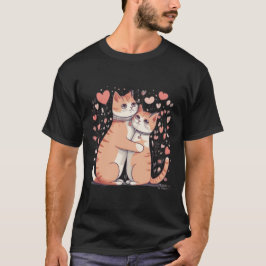Valentine Cat T-Shirt