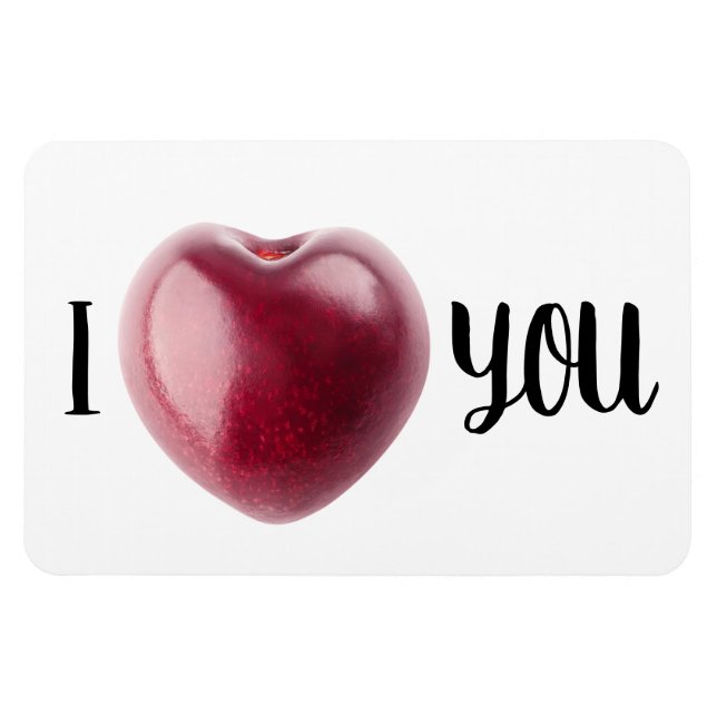 Valentine Cherry Magnet (Horizontal)