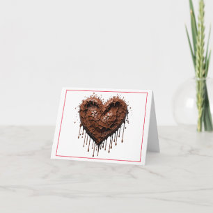 Valentine Chocolate Feiertagskarte