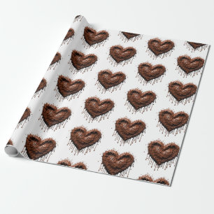 Valentine Chocolate Geschenkpapier