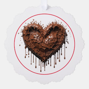 Valentine Chocolate Ornament Karte
