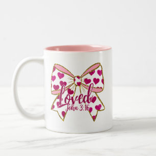 Valentine Coquette Christlich Zweifarbige Tasse