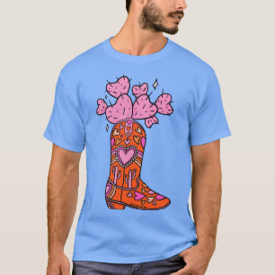 Valentine Cowboy Boot T-Shirt