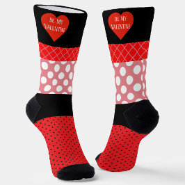 Valentine Crazy Patterns All-Over-Print Socks Socken