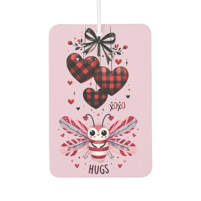 VALENTINE CUDDLE BUG HUGS AUTOLUFTERFRISCHER (Vorderseite)