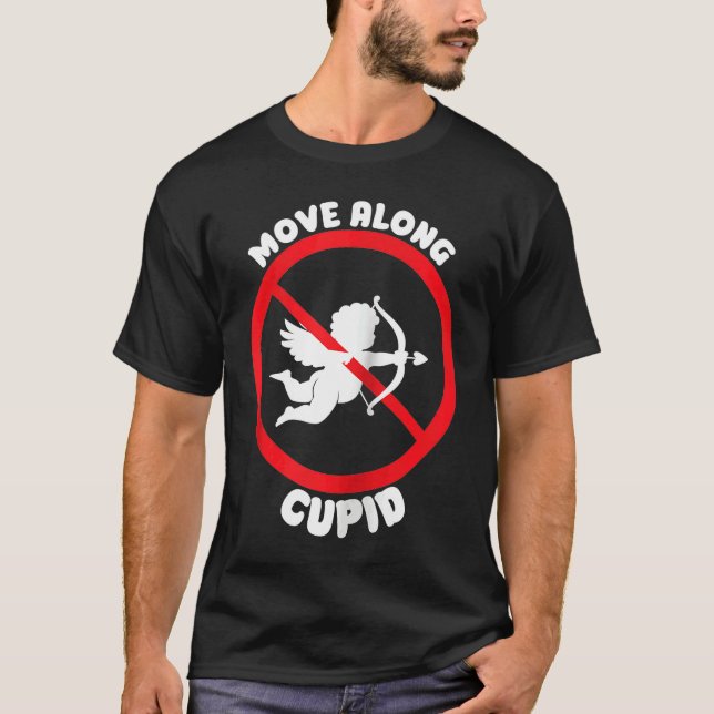 Valentine Cupid Anti Valentines Day  Anti Valentin T-Shirt (Vorderseite)