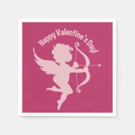 Valentine Cupid Papier Servietten