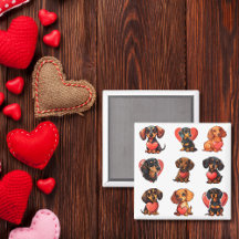 Valentine Dackel Hundeherzen