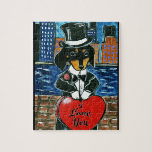VALENTINE-DACKEL PUZZLE