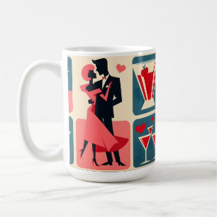 Valentine Dancing Couple Kaffeetasse