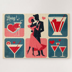 Valentine Dancing Couple Puzzle