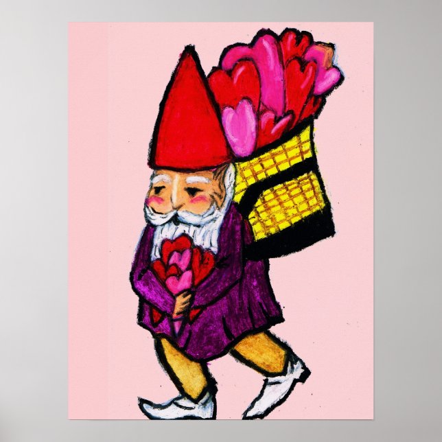 VALENTINE DAY GNOMES-Poster Poster (Vorne)