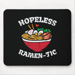 Valentine Day Hoffnungslose Ramen Tic japanische F Mousepad