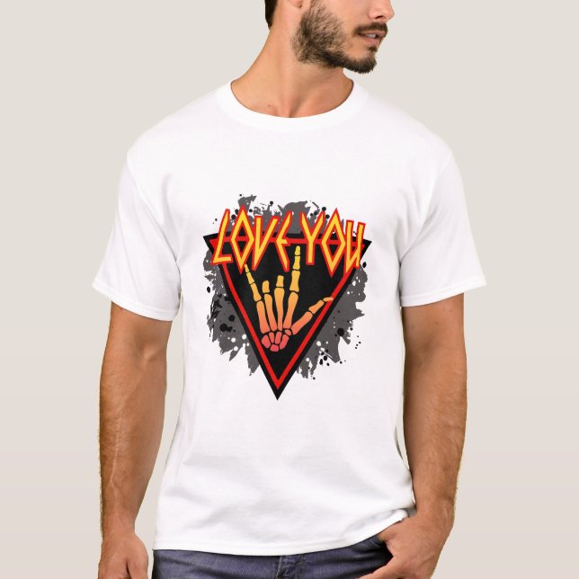Valentine day´s Love romantic holiday heart romans T-Shirt (Vorderseite)
