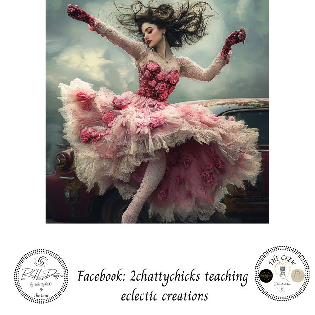 Valentine Decoupage Liebe Tanzen Seidenpapier (Von Creator hochgeladen)