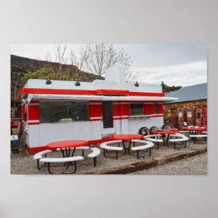 Valentine Diner, New Mexico Poster