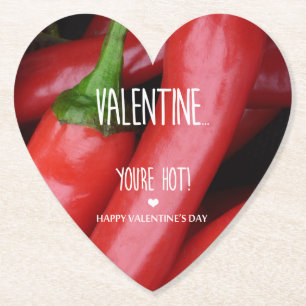 Valentine, du bist heiß! untersetzer