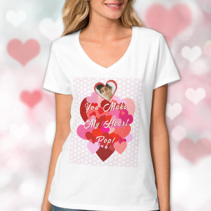 Valentine, du schaffst meinen Pop ins Herz T-Shirt