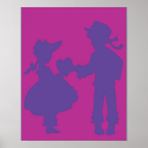 <Valentine> durch Steve-Bergmann Poster