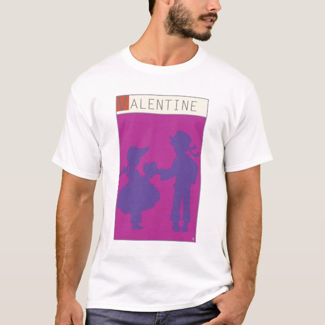 <Valentine> durch Steve-Bergmann T-Shirt (Vorderseite)