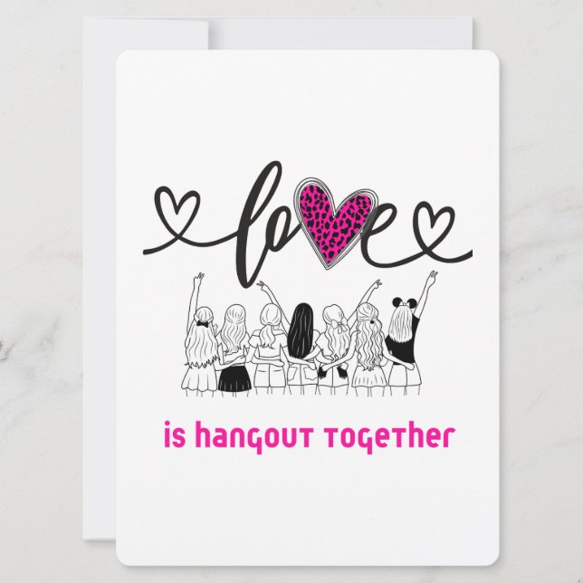 VALENTINE EDITION FEIERTAGSKARTE (Vorderseite)