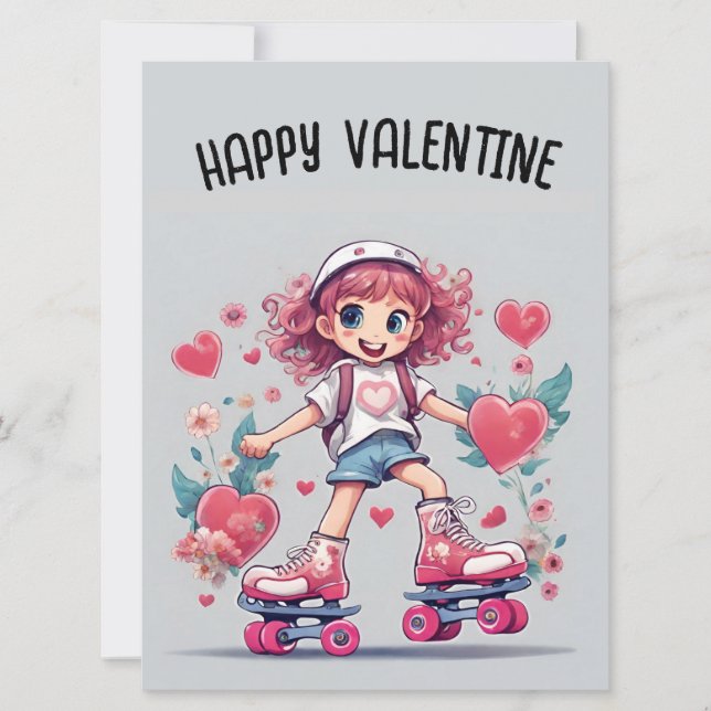 VALENTINE EDITION FEIERTAGSKARTE (Vorderseite)