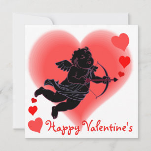 Valentine Einladungen Personalisierte Cupid Cards
