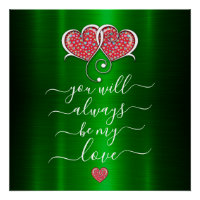 Valentine Elegant Interlocks Design