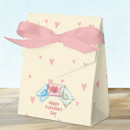 Valentine Envelope and Hearts Geschenkschachtel