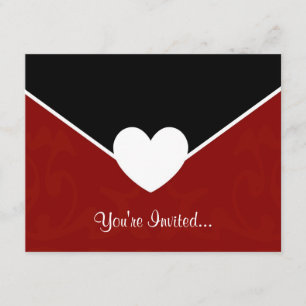 Valentine Envelope Einladung