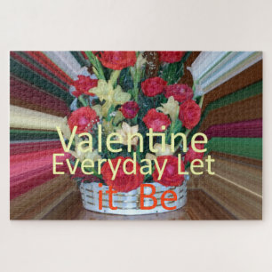 Valentine Everyday mit Liebe teilen Puzzle