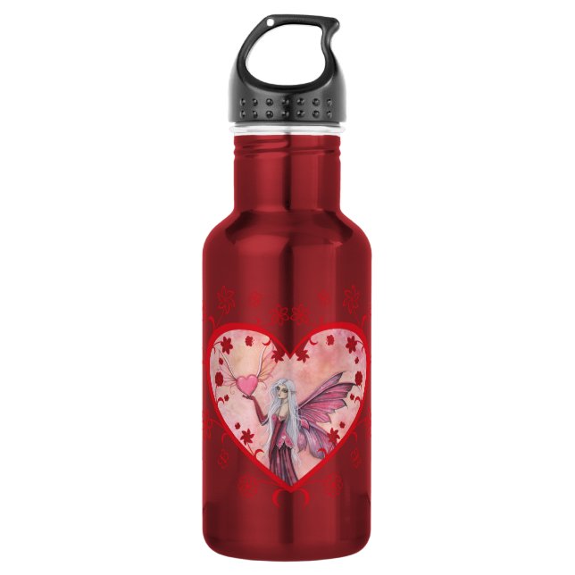 Valentine Fairy Edelstahlflasche (Vorderseite)