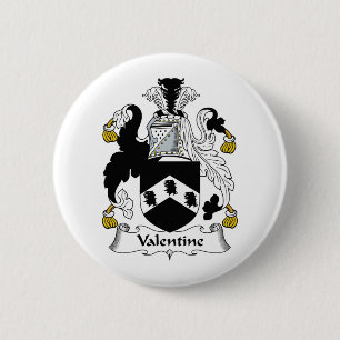 Valentine-Familienwappen Button