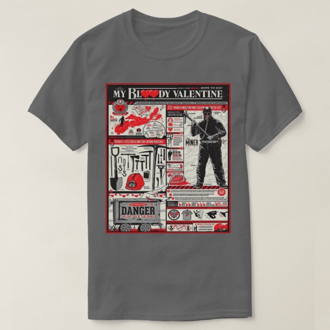 Valentine Fan art gips T-Shirt (Design vorne)