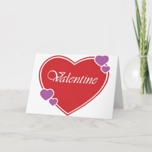 VALENTINE FEIERTAGSKARTE