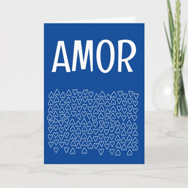 Valentine Feiertagskarte (Vorderseite)